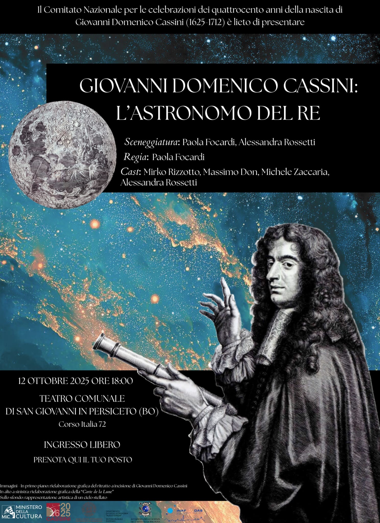 GIOVANNI DOMENICO CASSINI : L'ASTRONOMO DEL RE